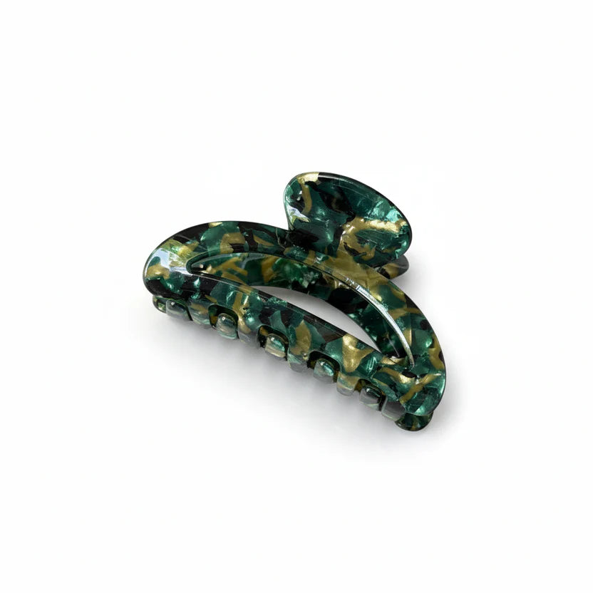 Buñuelo Esmeralda Hairclip Renesme - Acetato de Celulosa