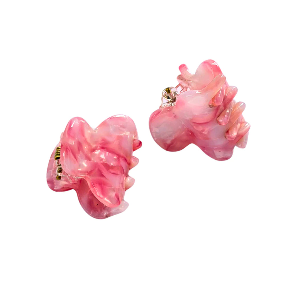 Esme mini (rosado) Hairclip Renesme   - Acetato de Celulosa