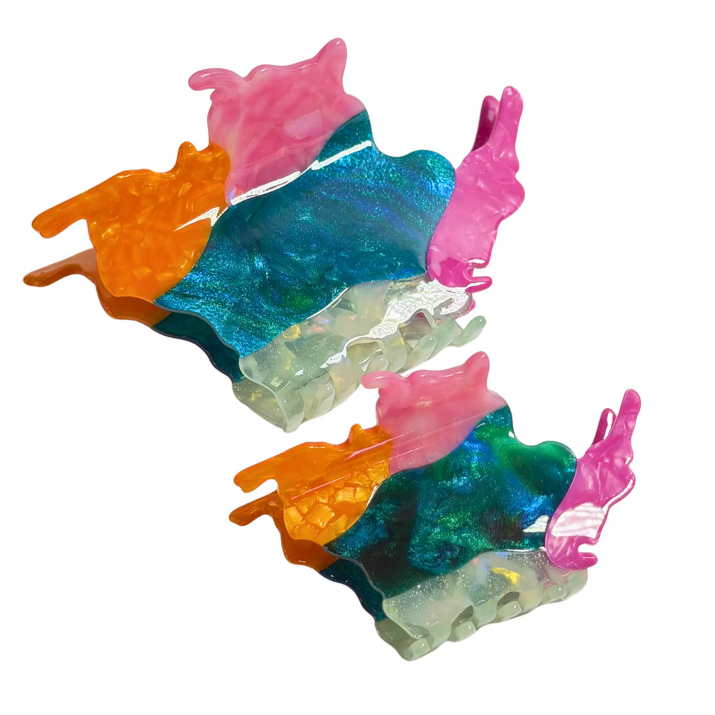 Cumbia (mini) Hairclip Renesme   - Acetato de Celulosa