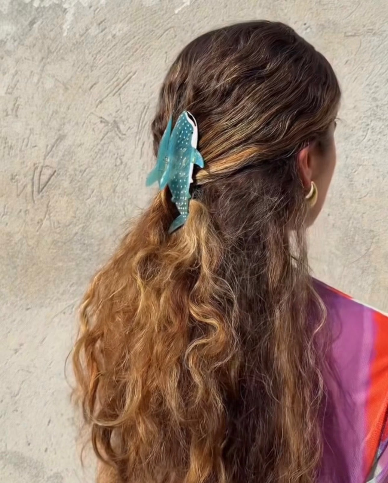 Tiburon Hairclip Renesme - Acetato de Celulosa