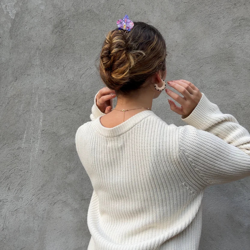 Palito Chino Hairclip Renesme - Acetato de Celulosa