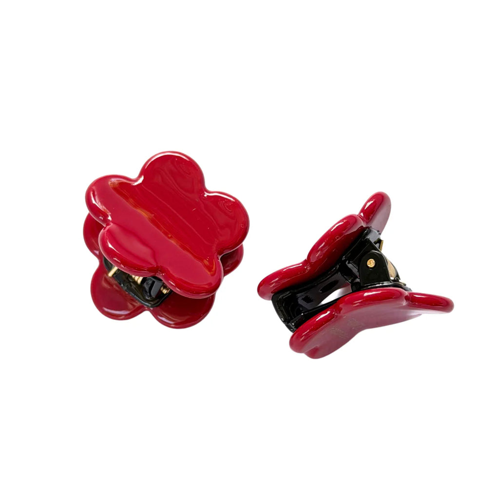 Candela minis (rojo) Hairclip Renesme   - Acetato de Celulosa