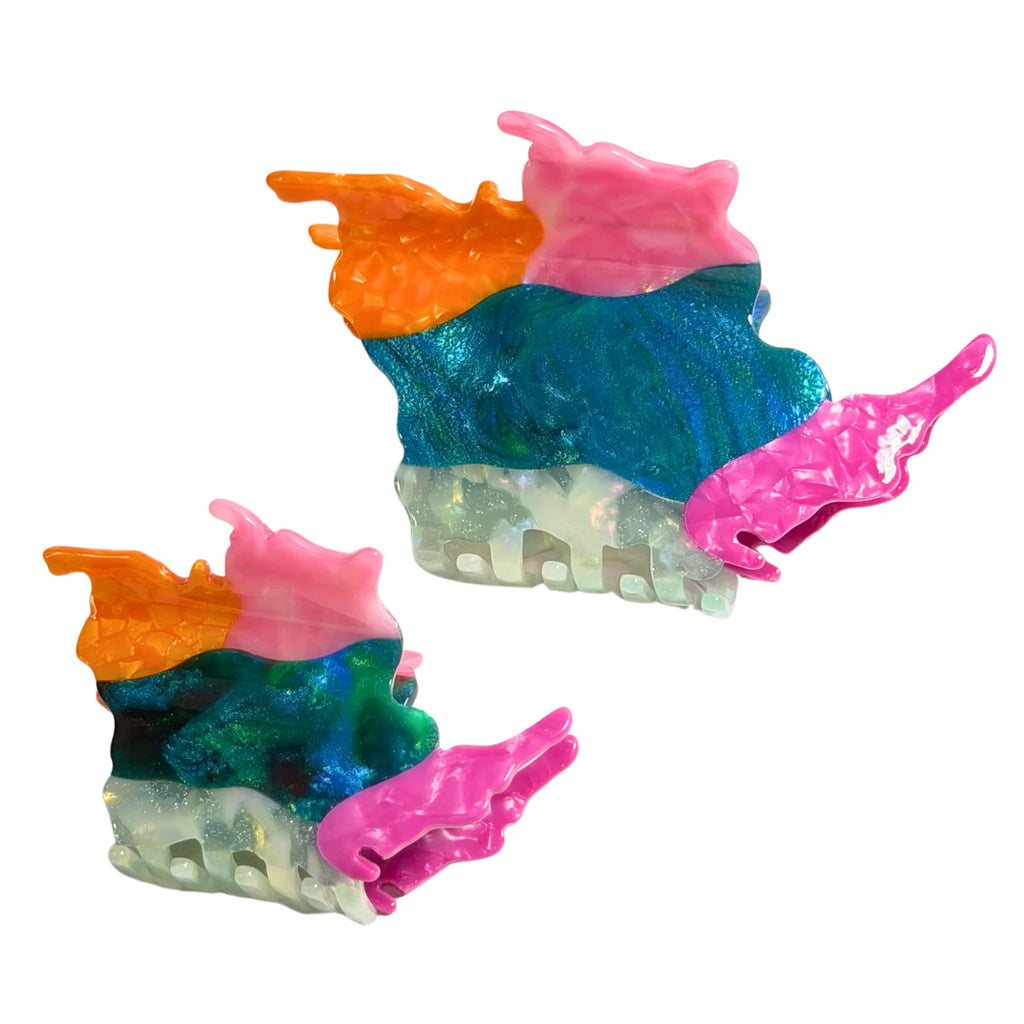 Cumbia (mini) Hairclip Renesme   - Acetato de Celulosa