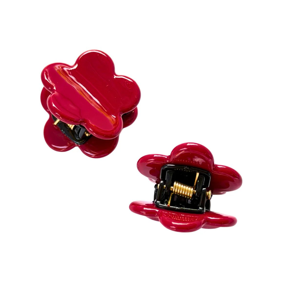Candela minis (rojo) Hairclip Renesme   - Acetato de Celulosa
