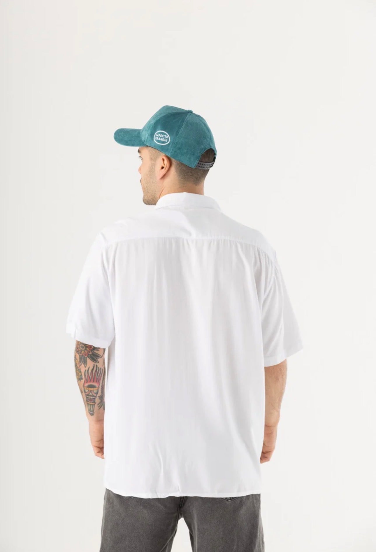 Camisa Hombre Blanca Cartagena (Chalis)