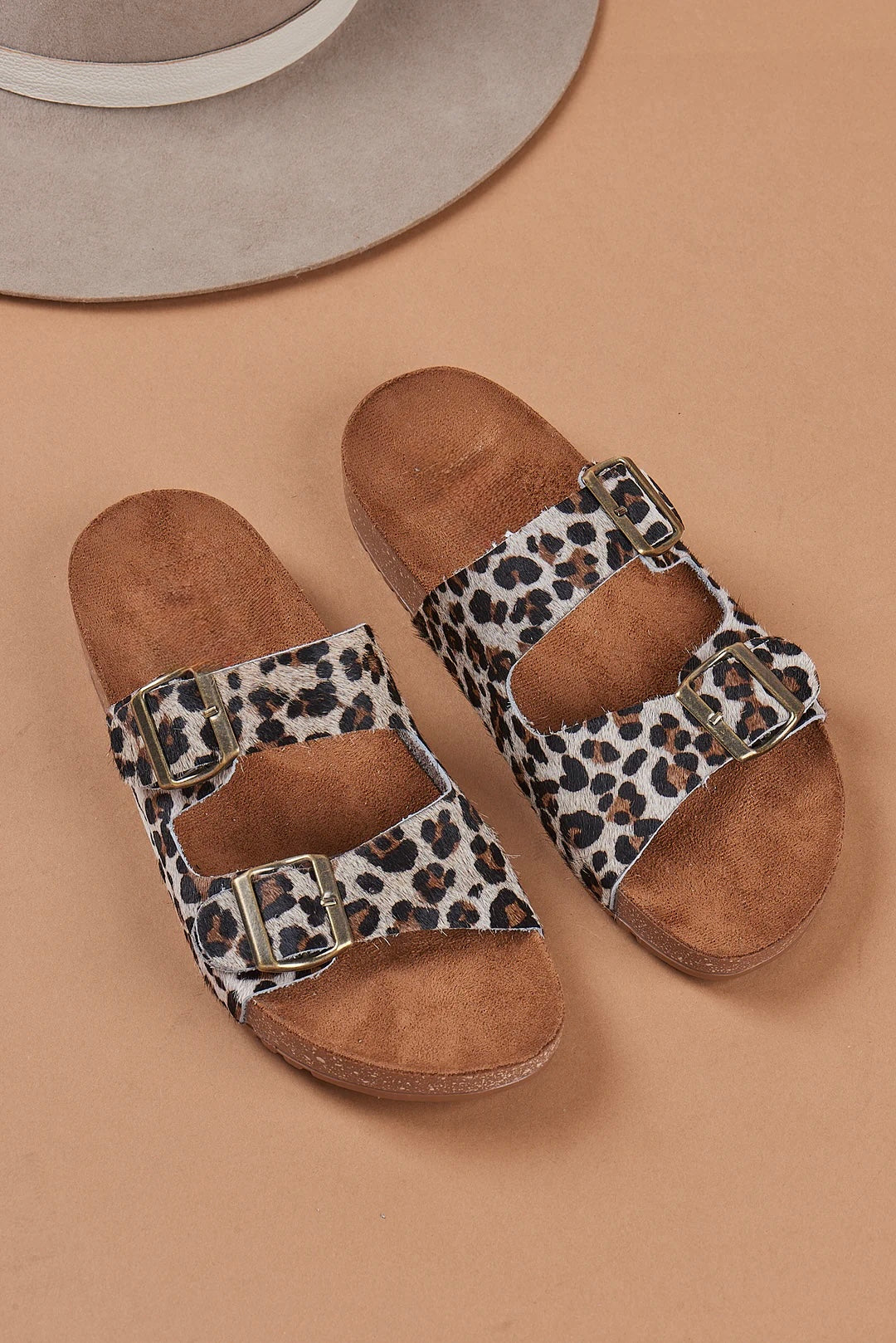 Sandalias Leopardo Cuero Ed. Limitada