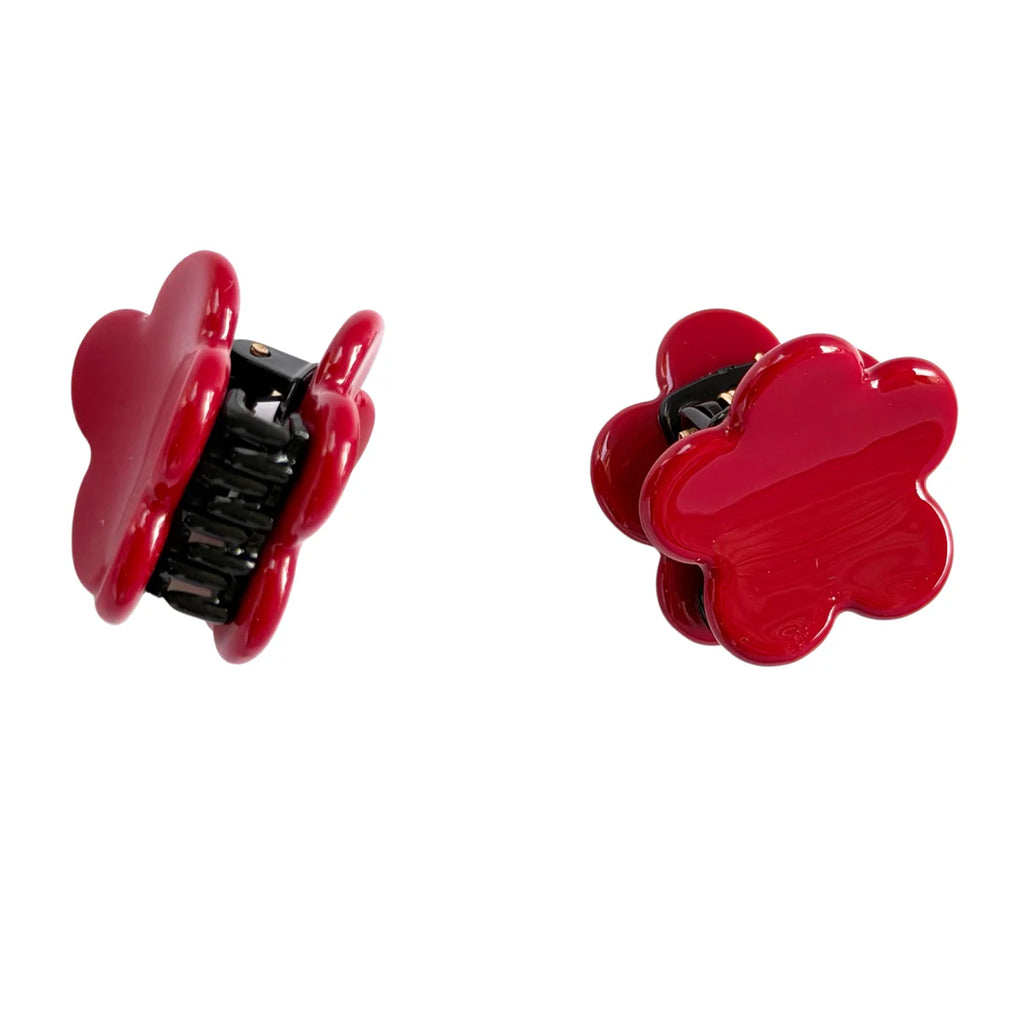 Candela minis (rojo) Hairclip Renesme   - Acetato de Celulosa