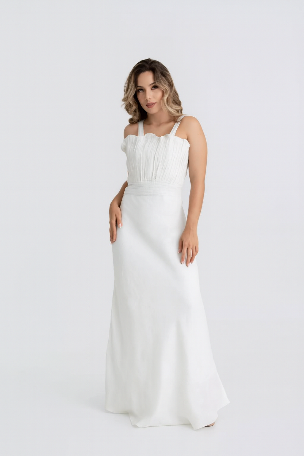 Vestido Largo Blanco