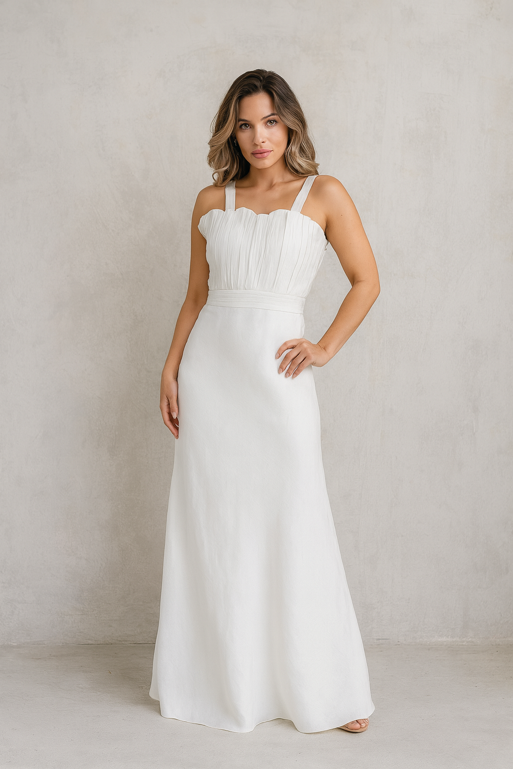 Vestido Largo Blanco