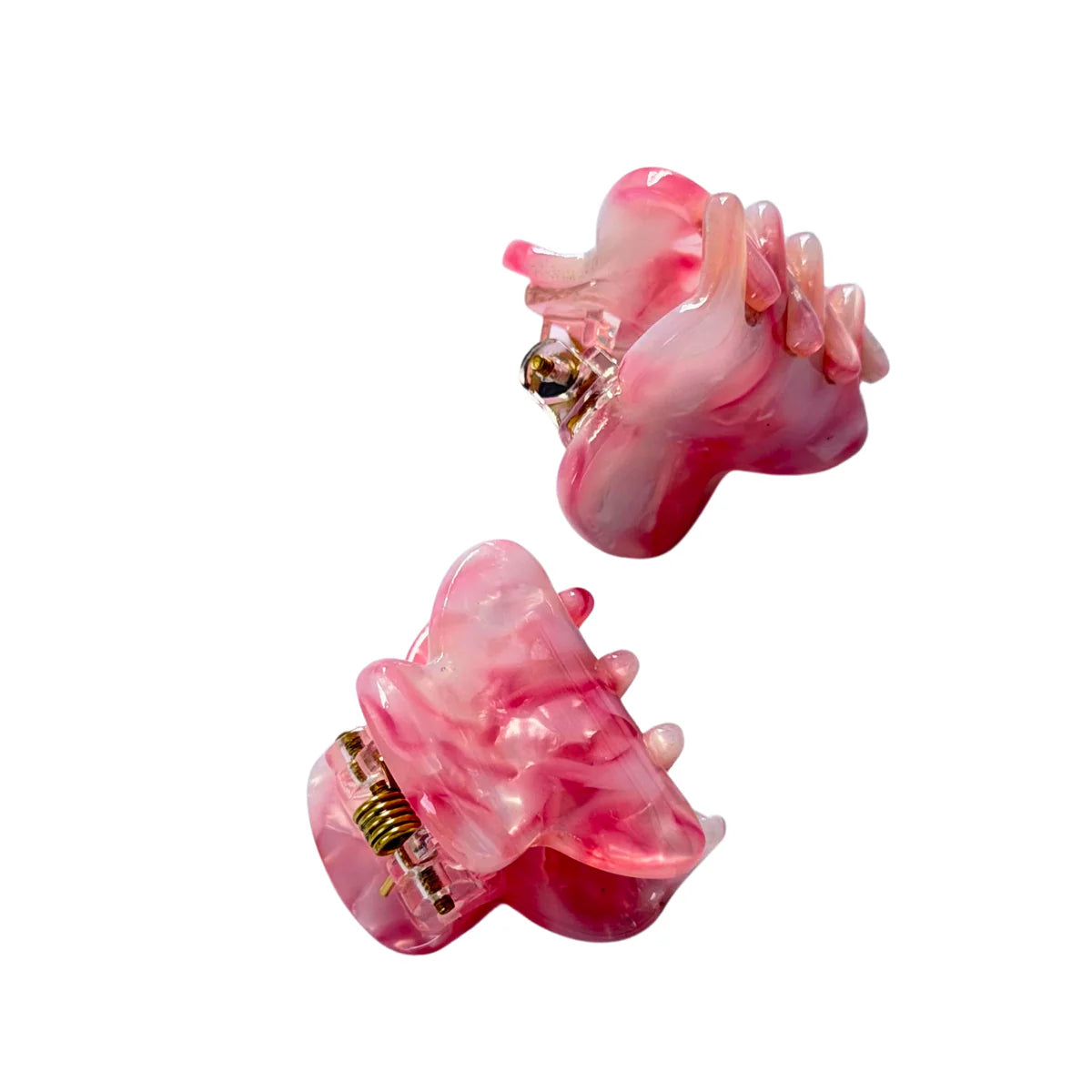 Esme mini (rosado) Hairclip Renesme   - Acetato de Celulosa
