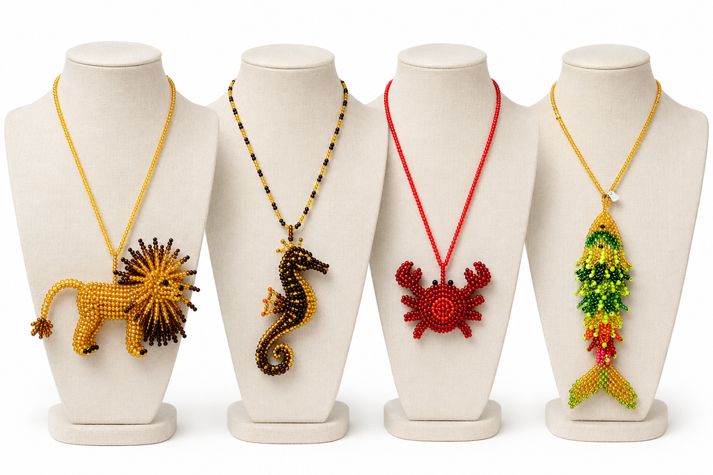 Leon amarillo Collar    - Mostacilla