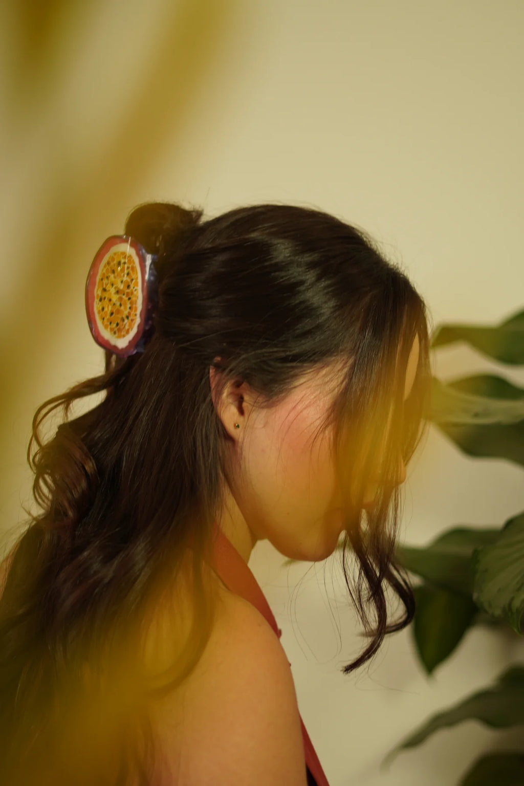 Yes maracuyes Hairclip Renesme   - Acetato de Celulosa (copia)