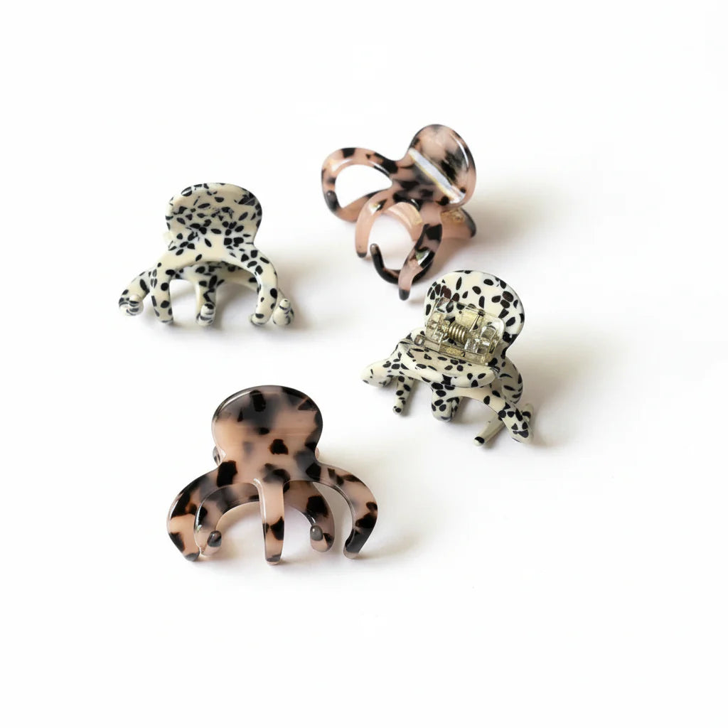 Dalmata Mini Hairclip Renesme - Acetato de Celulosa