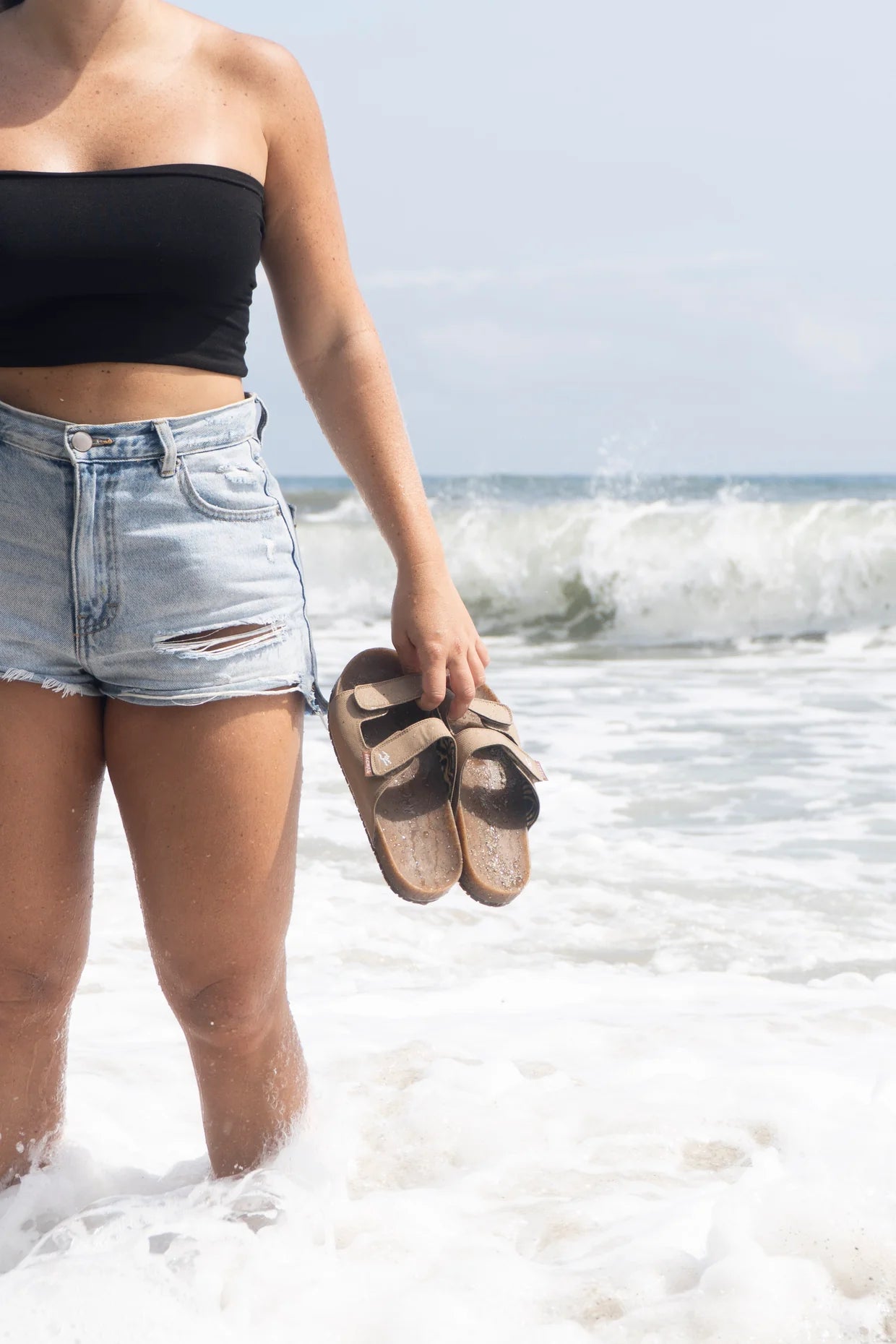 Sandalias  "Made for the Sea"Beige
