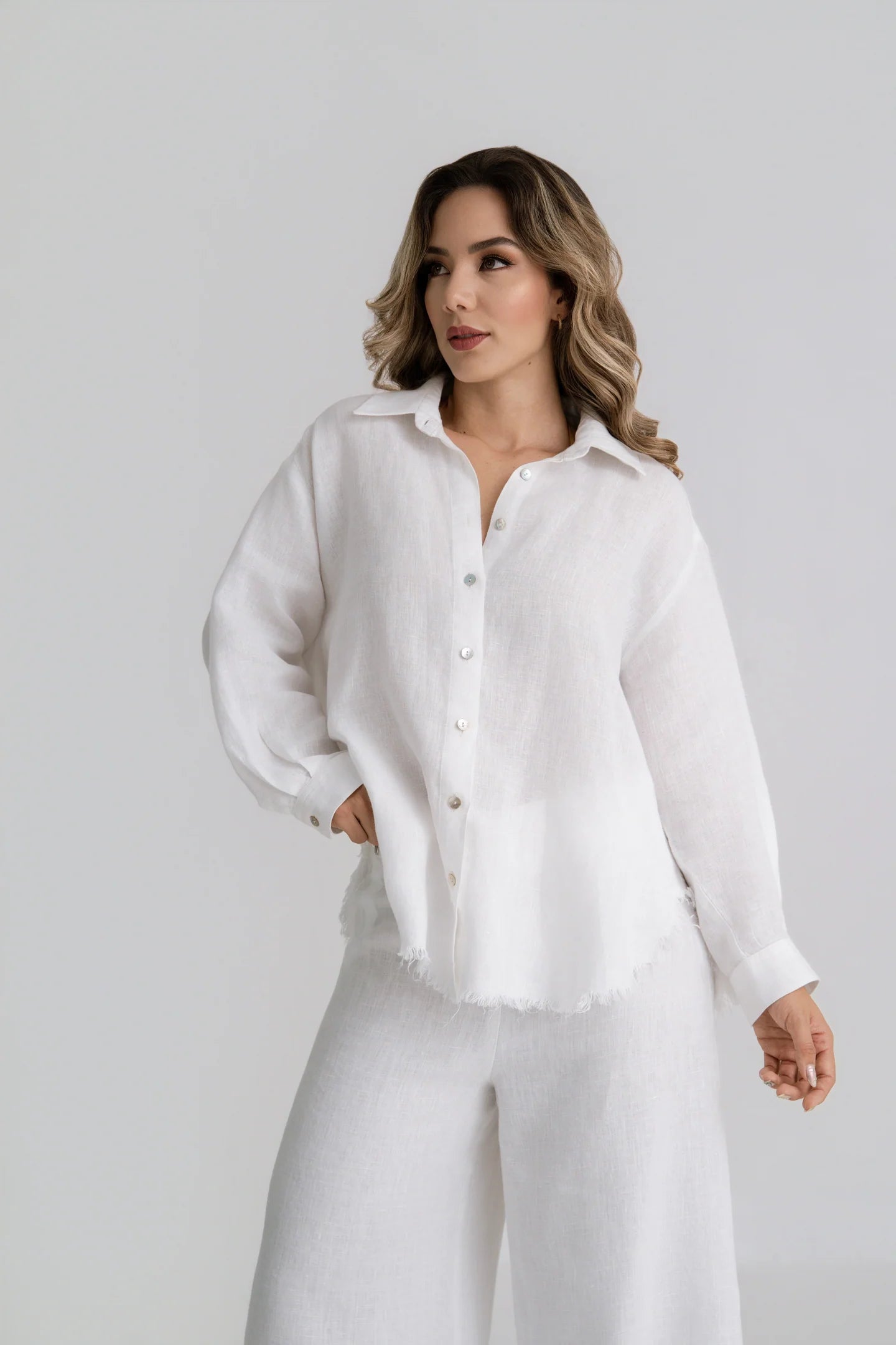 Blusa Brisa de Mar en lino