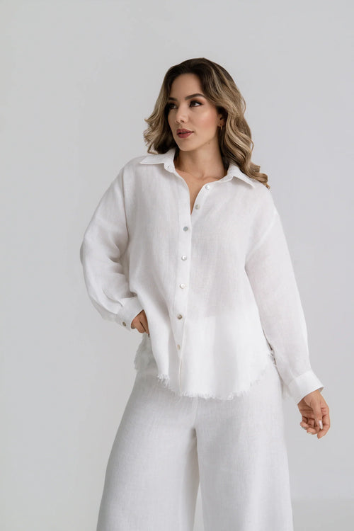 Blusa Brisa de Mar en lino