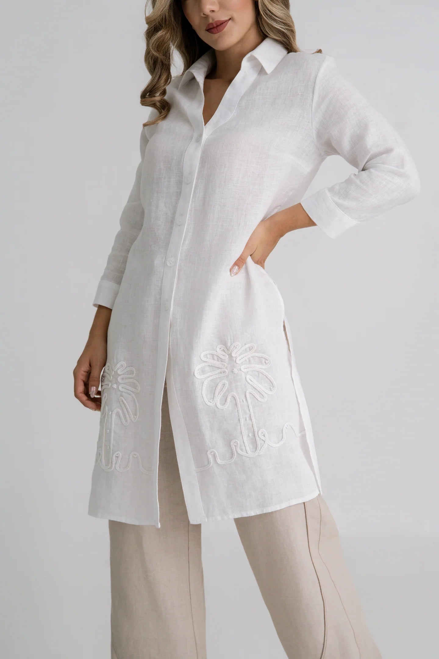 Bluson Palma en Lino