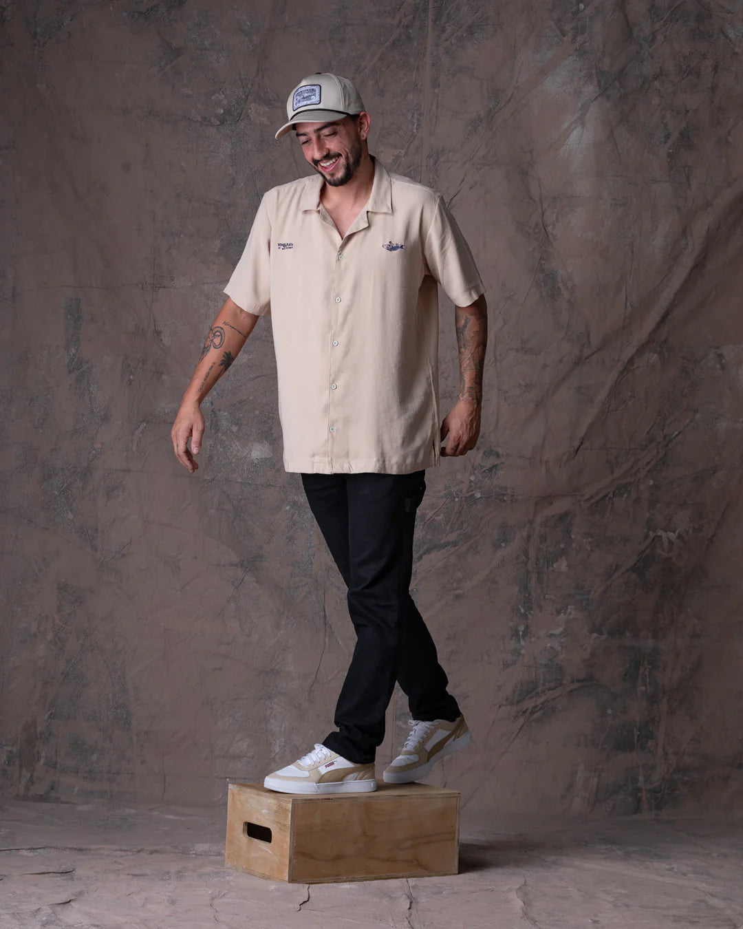 Camisa Unisex  Dunan  Caqui X Bohio