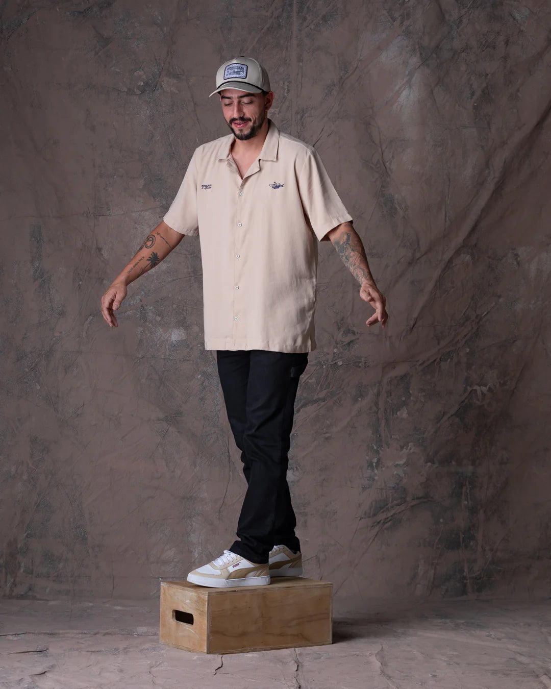 Camisa Unisex  Dunan  Caqui X Bohio