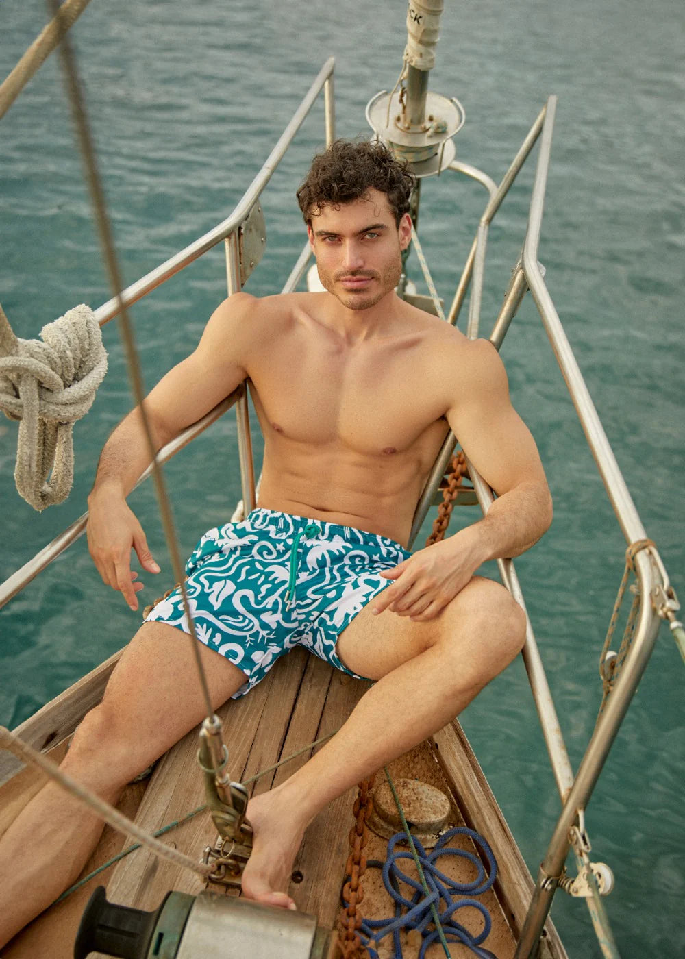 Pantaloneta Verde Esmeralda