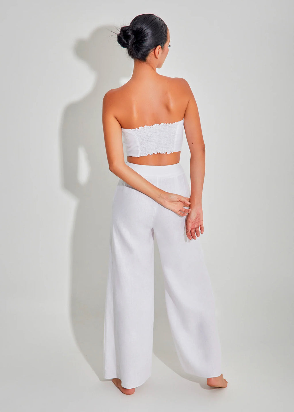 Pantalon Arenisca en Lino