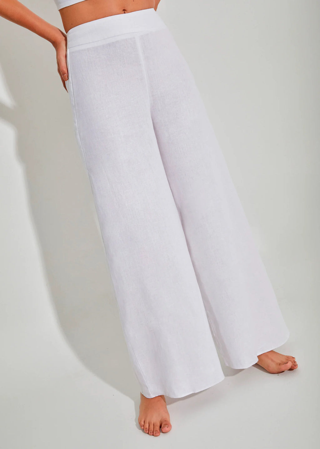 Pantalon Arenisca en Lino